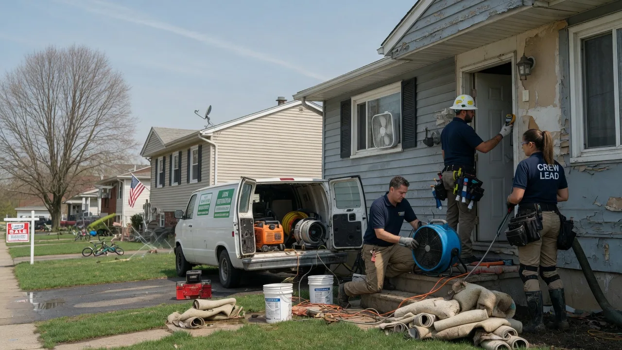 Flood Cleanup in Coatesville, IN near me